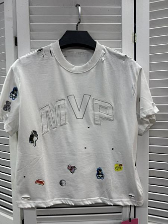 Футболка Delfinka XS15 white - делук