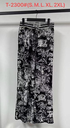 Штаны Saint Wish T2300 black - делук