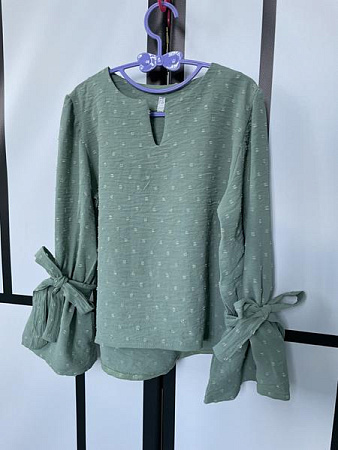 Блузка Kosmy KS54 green - делук