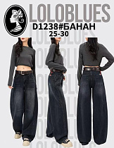 Джинсы Lolo Blues D1238 d.grey - делук