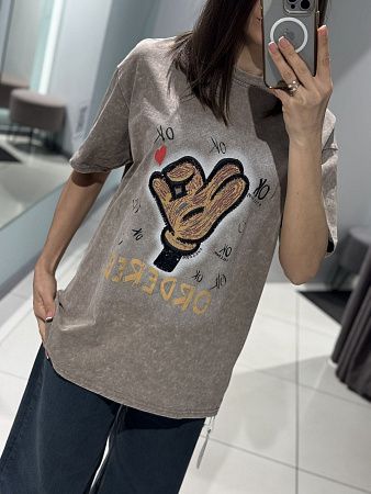 Футболка Comod 1079 beige - делук