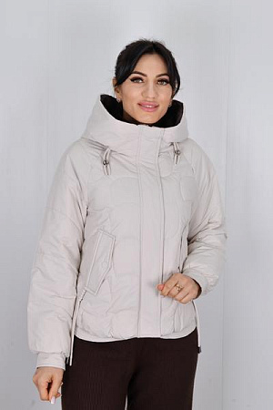 Куртка Style Nadezhda 6155 l.grey - делук