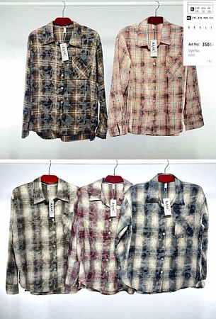 Рубашка Estima 3505 beige - делук