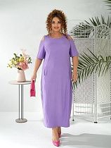Платье Arina 2422 lilac - делук