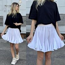 Юбка Karolina KR234 white - делук