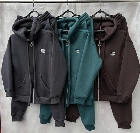 Костюм Спорт Shon S1868 green - делук