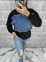 Свитер Karon 5548 black - делук