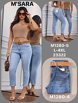 Джинсы Jeans Club M1280-5 l.blue - делук