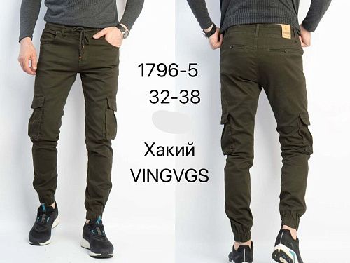 Джоггеры Vingvgs 1796-5 khaki - делук