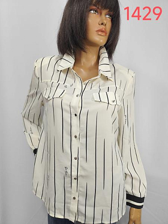 Рубашка Lida 1429 apricot - делук