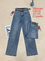 Джинсы Vanver F8076 blue - делук