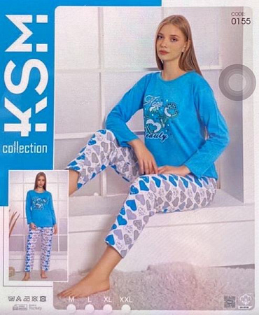 Пижама Anion 0155 blue - делук