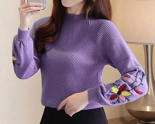 Свитер Kosta 717 lilac - делук