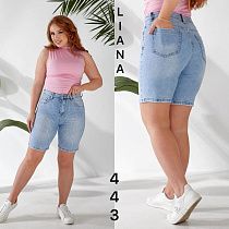 Шорты Liana Denim 443 l.blue Шорты Liana Denim 443 l.blue - делук