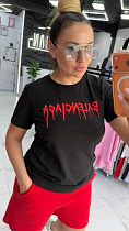 Футболка Lovekan 1650 black - делук