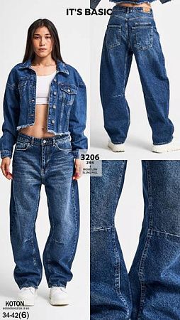 Джинсы Jeans Style 3602-5 blue - делук