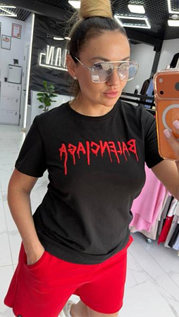 Футболка Lovekan 1650 black - делук