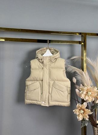 Жилетка Delfinka 88019 beige - делук
