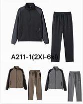 Костюм Спорт Liopt A211-1 grey - делук