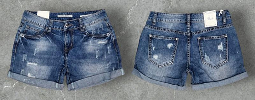 Шорты Maxim Jeans 9426 blue - делук