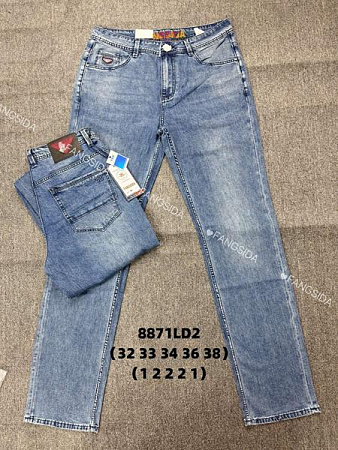 Джинсы God Baron 8871LD2 blue - делук