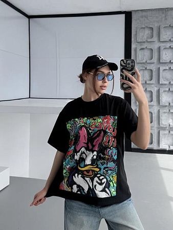 Футболка Trend TR223 black - делук