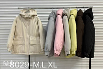 Куртка Oukali 8029 brown - делук