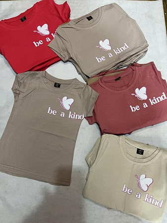 Футболка Zayka ZA2388 d.beige - делук