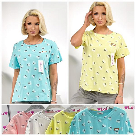Футболка Lola LL542 mix - делук