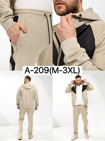 Костюм Спорт Ale-Ate A209-0 beige - делук