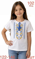 Вышиванка Надийка ND1416-102 white - делук