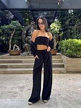 Костюм Спорт Arina 5165 black - делук