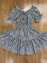 Платье Rsv 296 white-black - делук