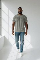 Футболка 2Bro 5400 khaki - делук