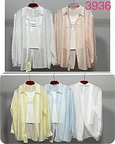 Рубашка Base 3936 beige - делук