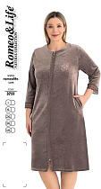 Халат Cotpark 3751 grey - делук