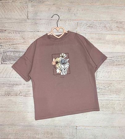Футболка Lima Kids LM29 brown - делук
