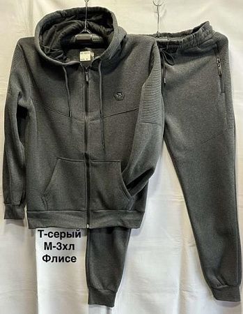 Костюм Спорт Minh 6607 grey - делук