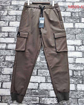 Штаны Спорт Faraon M809-43 brown - делук