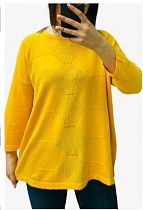 Свитер Ekvato 25206 yellow - делук