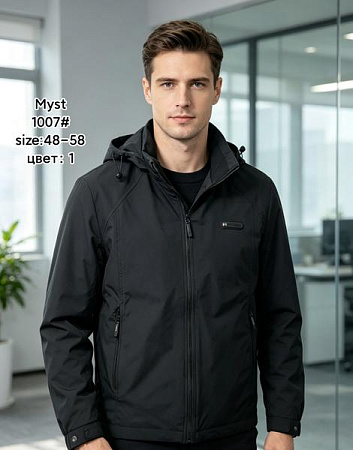Куртка Liopt 1007-1 black - делук