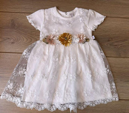 Платье Emir Kids 1237 white - делук