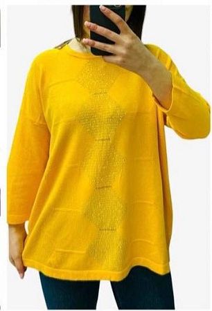 Свитер Ekvato 25206 yellow - делук