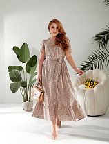 Платье Latoria 670-1 beige - делук