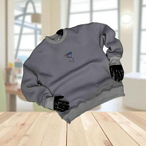 Свитер Newe Esto NE154 grey - делук