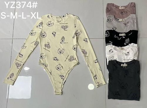 Боди Modnulya YZ374 white - делук