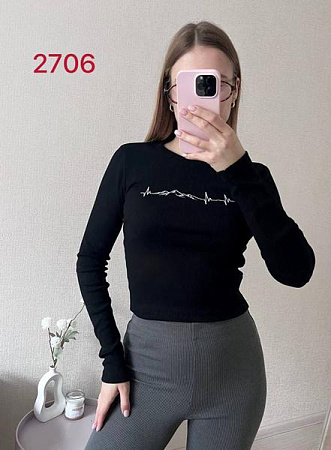 Топ Fsn 2706 black - делук