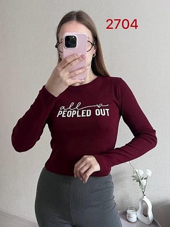 Свитер Fsn 2704 wine - делук