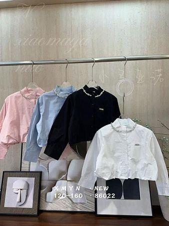 Рубашка Delfinka 86022 pink - делук