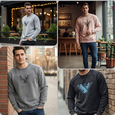 Свитер Moranny MR733 d.grey - делук